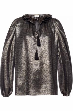 Top z falbaną, zdjęcie 1 Top z falbaną od Saint Laurent